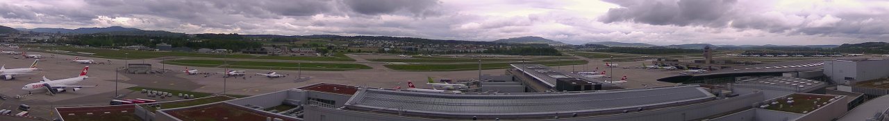 Webcambild vom Helikopterlandeplatz in Zürich